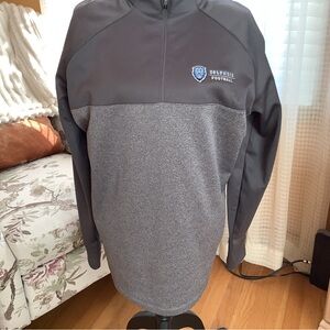 Nike Men's Columbia Two-Tone Gray Quarter-Zip Jacket